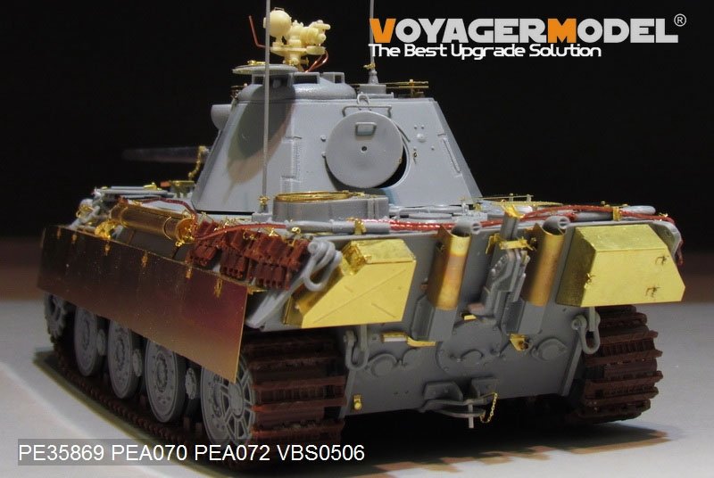 Voyager Model PE35869 WWII German Panther II tank basic for AMUSING HOBBY 1/35 – zdjęcie 9