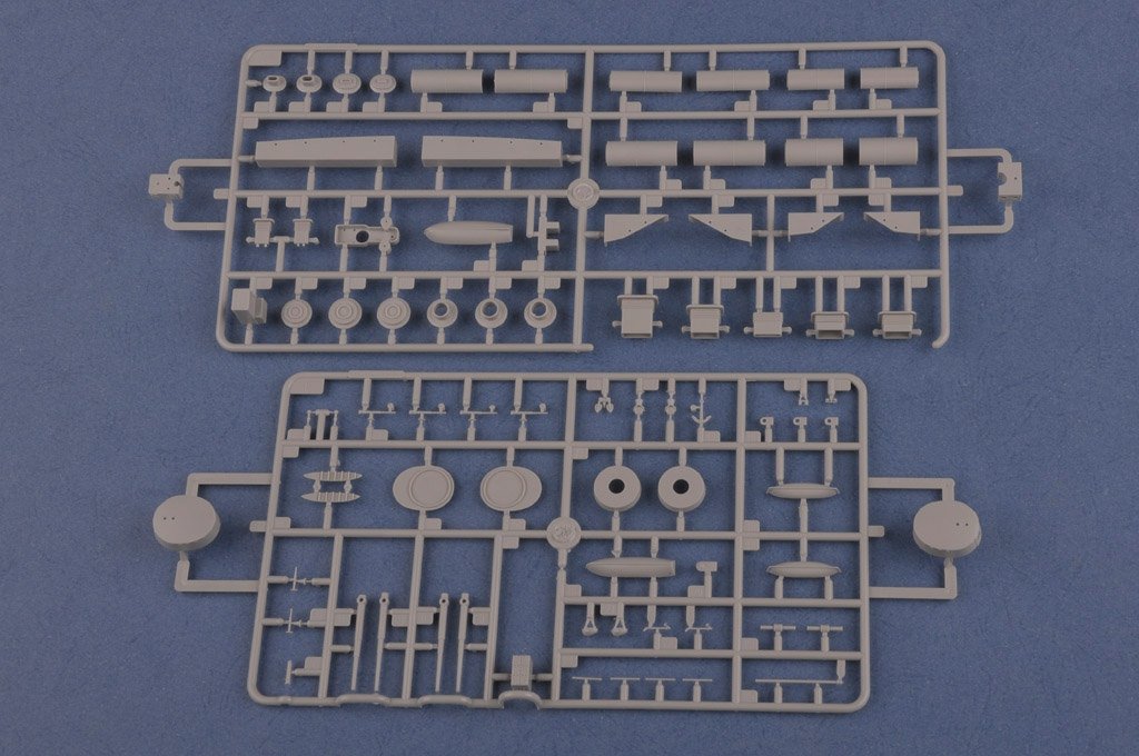 Hobby Boss 86504 French Navy Pre-Dreadnought Battleship Voltaire 1/350 – imagen 5
