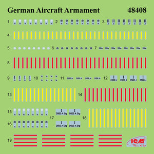 ICM DS4805 Airfield of the Luftwaffe bomber group 1/48 – zdjęcie 3
