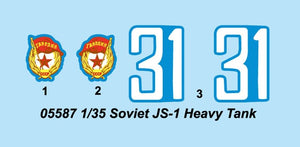 Trumpeter 05587 Soviet JS-1 Heavy Tank – immagine 4