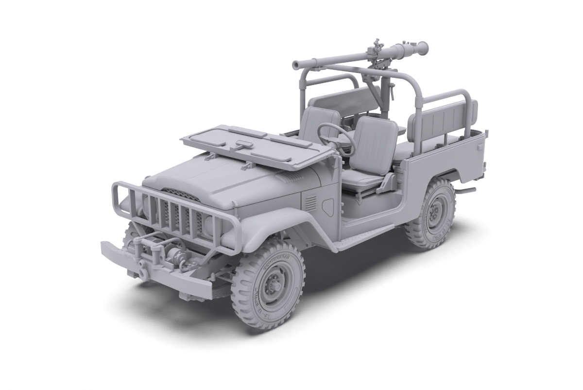 AK Interactive AK35003 FJ43 PICKUP WITH SPG-9 RECOILLESS GUN 1/35 – Bild 4