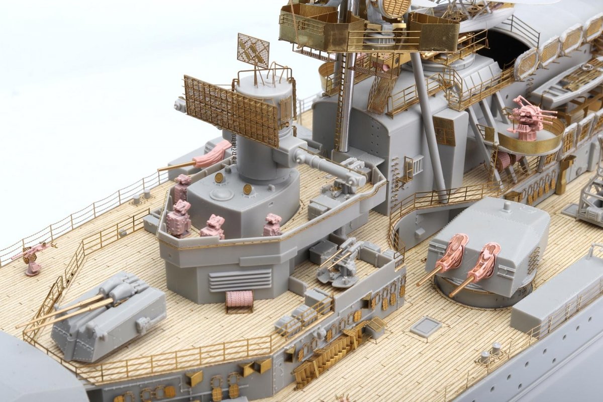 MK1 Design MD-20024 DKM Battleship SCHARNHORST DX PACK for Trumpeter 1/200 – imagen 30