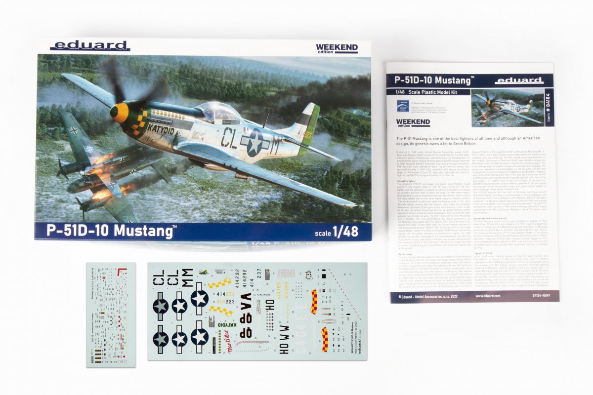 Eduard 84184 P-51D-10 Mustang 1/48 – immagine 3