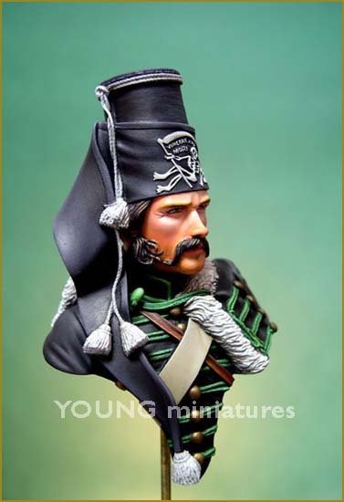 Young Miniatures YH1501-R The 9th Regiment Death Hussars 150mm – Bild 4