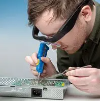 Lightcraft LC1790USB Pro LED Magnifier Glasses with 4 Lenses / Szkła powiększające z 4 soczewkami, LED, 1.5x, 2.5x, 3.5x, 5x – imagen 3