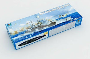 Trumpeter 05768 USS Colorado BB-45 Battleship 1944 1/700 – immagine 2
