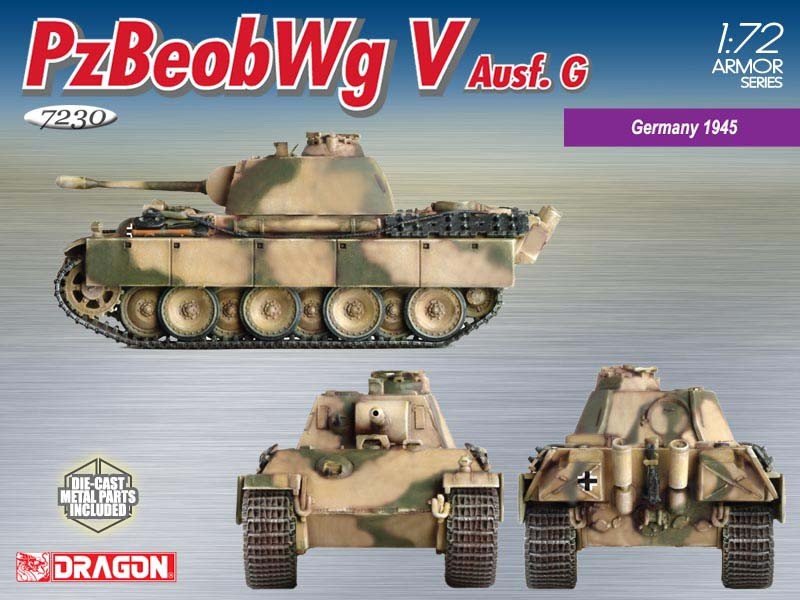 Dragon 7230 PzBeobWg.V Ausf.G 1/72