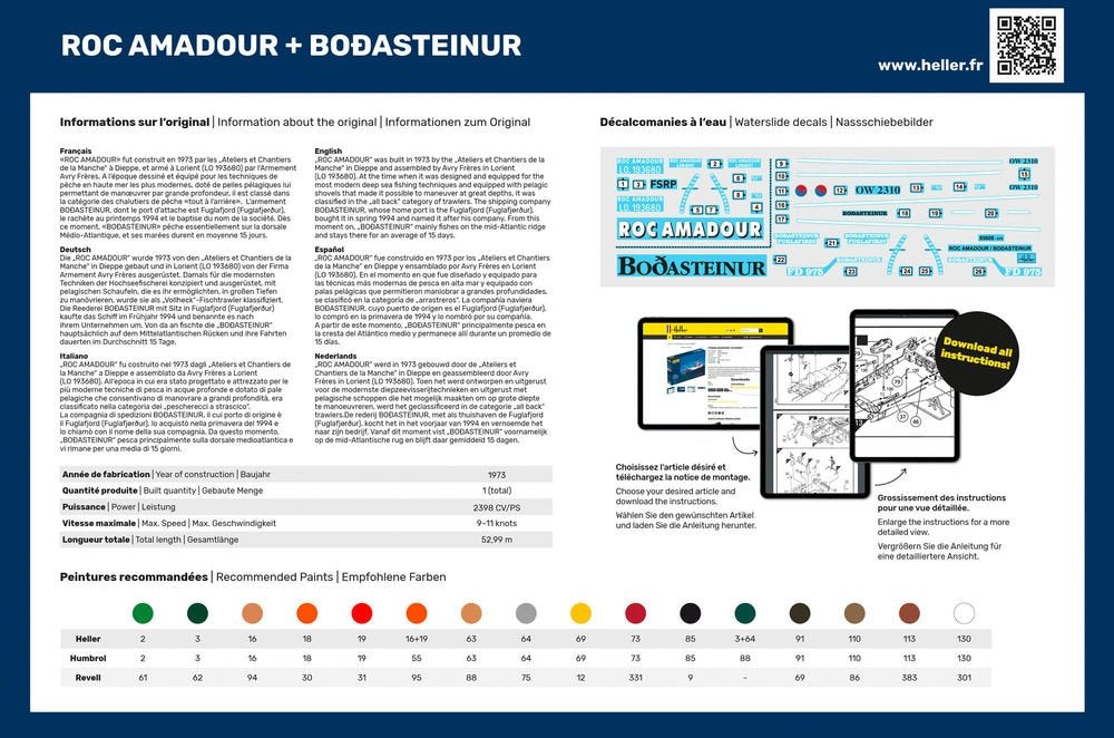Heller 85608 Roc Amadour + Bodasteinur Coffret double 1/200 – image 4