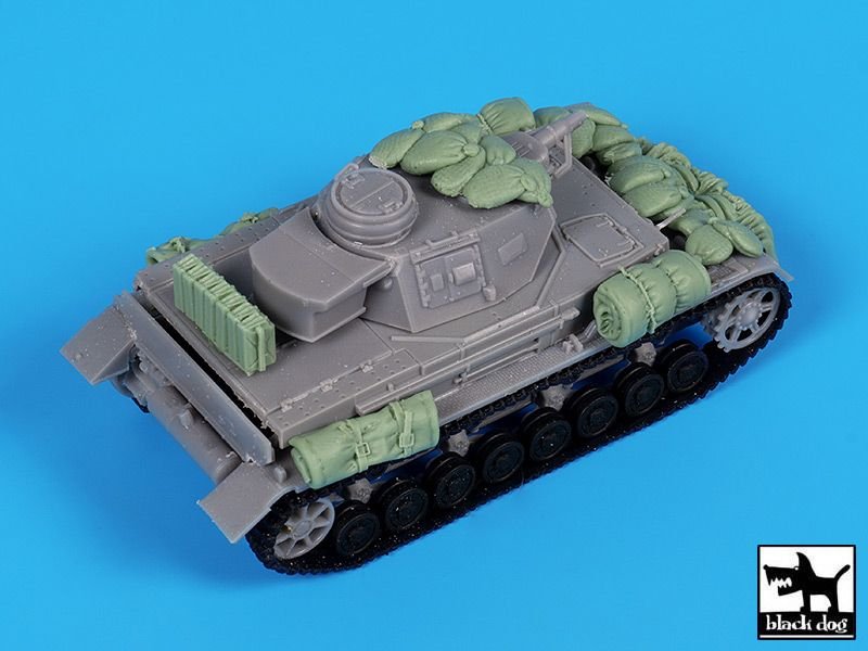 Ensemble d&amp;#39;accessoires Black Dog T72123 Pz.Kpfw IV pour Dragon 1/72 – image 4