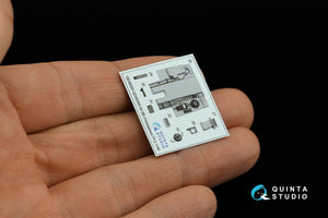 Quinta Studio QD48305 AV-8B Early 3D-Printed &amp;amp; coloured Interior on decal paper (Hasegawa) 1/48 – imagen 9