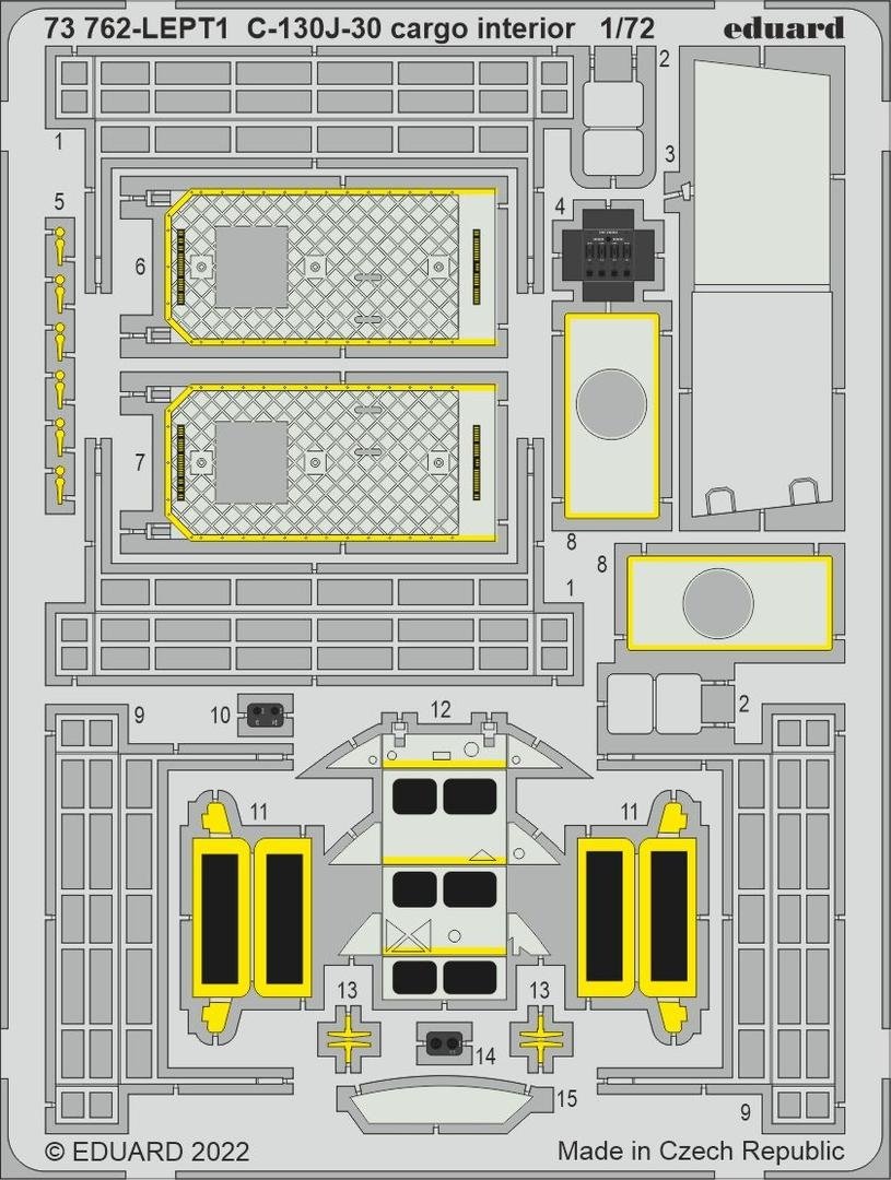 Eduard BIG72169 C-130J-30 PART II ZVEZDA 1/72 – Bild 4