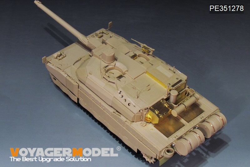 Kit de mise à niveau Voyager Model PE351278 pour char de combat principal français moderne Leclerc série 2, compatible avec le modèle TIGER 4655 au 1/35 – image 8