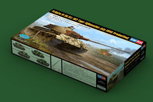 Hobby Boss 84533 Pz.Kpfw.VI Sd.Kfz.182 Tiger II (Henschel July-1945 Production) 1/35 – Bild 2