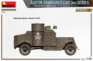 MiniArt 39012 VOITURE BLINDÉE AUSTIN 3ème SÉRIE : SERVICE FREIKORPS. KIT INTÉRIEUR 1/35 – image 4