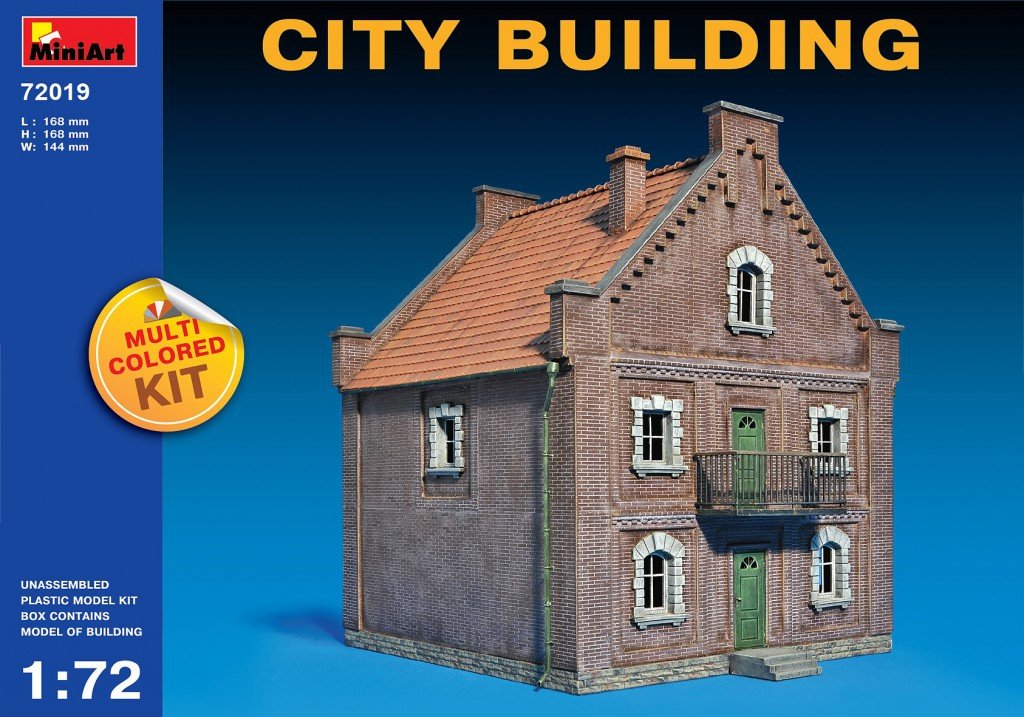 MiniArt 72019 CITY BUILDING 1/72
