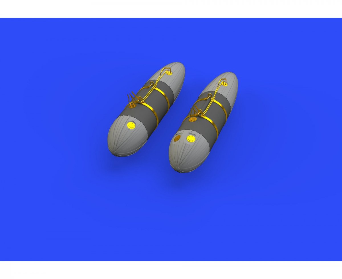 Eduard SIN64846 P-51D armament &amp;amp; fuel tanks AIRFIX 1/48 – Bild 5