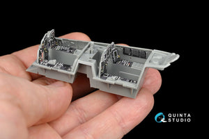 Quinta Studio QD48112 F-15I 3D-Printed &amp;amp; colored Interior on decal paper (for GWH kit) 1/48 – image 11
