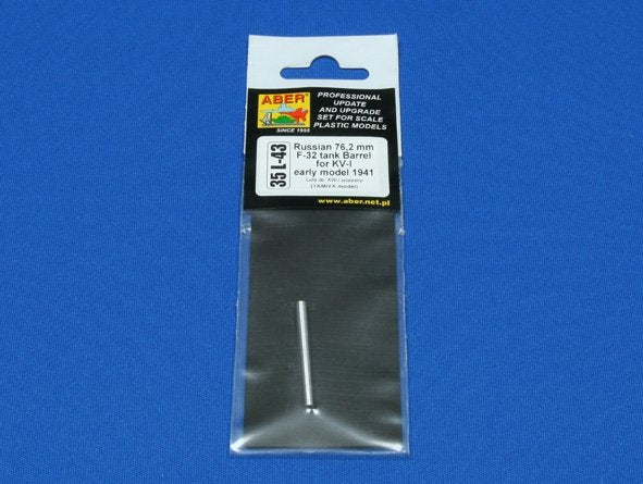 Aber 35L-043 Russian tank barrel 76,2 mm F-32 for KV-I early model 1941 1/35 – Bild 4