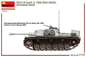 MiniArt 72103 StuG III Ausf. G FEB 1943 PROD. WITH WINTER TRACKS 1/72 – Bild 6