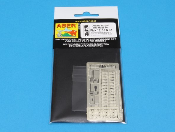 Aber 35A120 Ammo boxes Flak 18; 36 and 37 1/35 – immagine 3