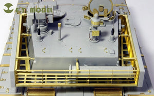E.T. Model E35-008+E35-011 PLA ZTZ 99B MBT Basic For Hobbyboss 82440 &amp;amp; Side Skirts – Bild 5