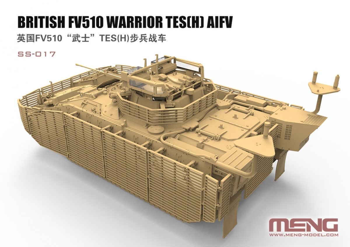 Meng Model SS-017 British FV510 Warrior TES(H) AIFV 1/35 – Bild 4