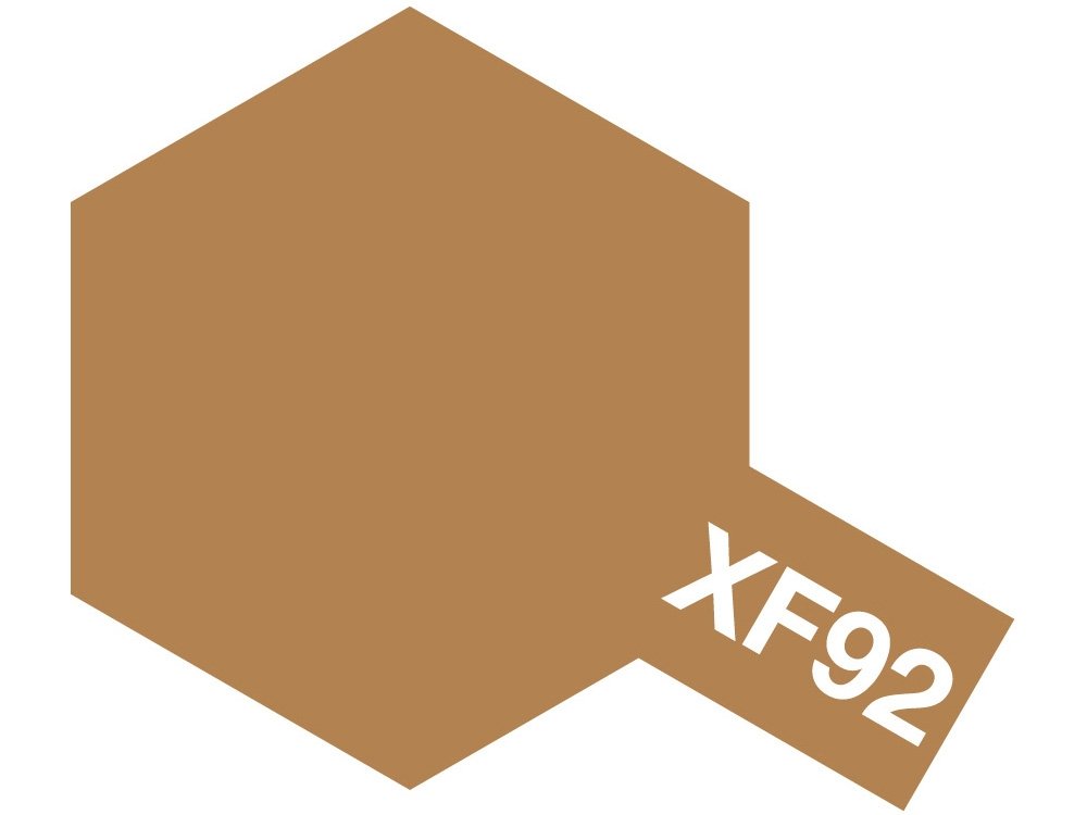 Tamiya 81792 Acrylic Mini XF-92 Yellow-Brown (DAK 1941) 10 ml – immagine 2