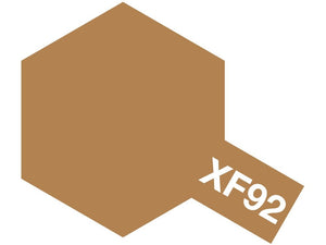 Tamiya 81792 Acrylic Mini XF-92 Yellow-Brown (DAK 1941) 10 ml – immagine 2