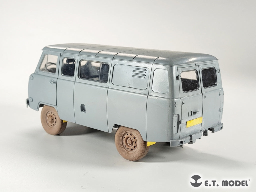 E.T. Model P35-115 Russian UAZ 3909 Military Van Sagged wheels For ZVEZDA 3644 1/35 – Bild 6