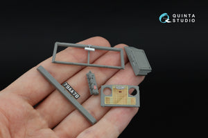 Quinta Studio QD+35139 Land Rover 88 series II family 3D-Printed &amp;amp; colored Interior on decal paper (AK Interactive) (with 3D-printed resin parts) 1/35 – image 11