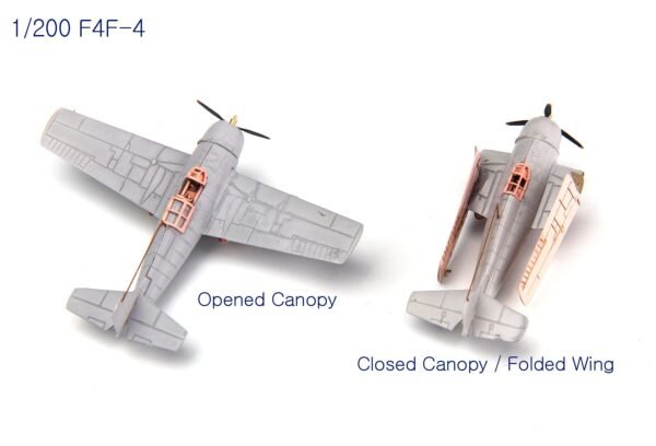 MK1 Design MS-20018 WW II USS DECK PLANE SET for CV-6 Enterprise 1/200 – immagine 13
