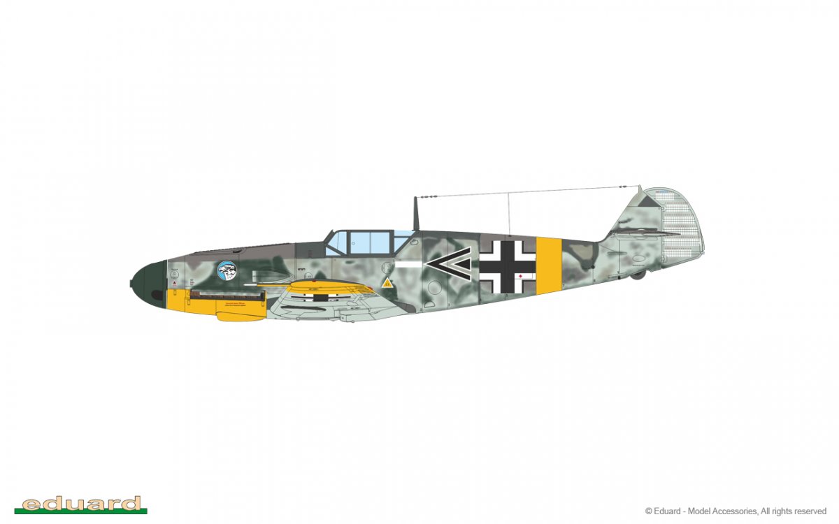 Eduard 70154 Bf 109F-2 ProfiPACK 1/72 – immagine 7