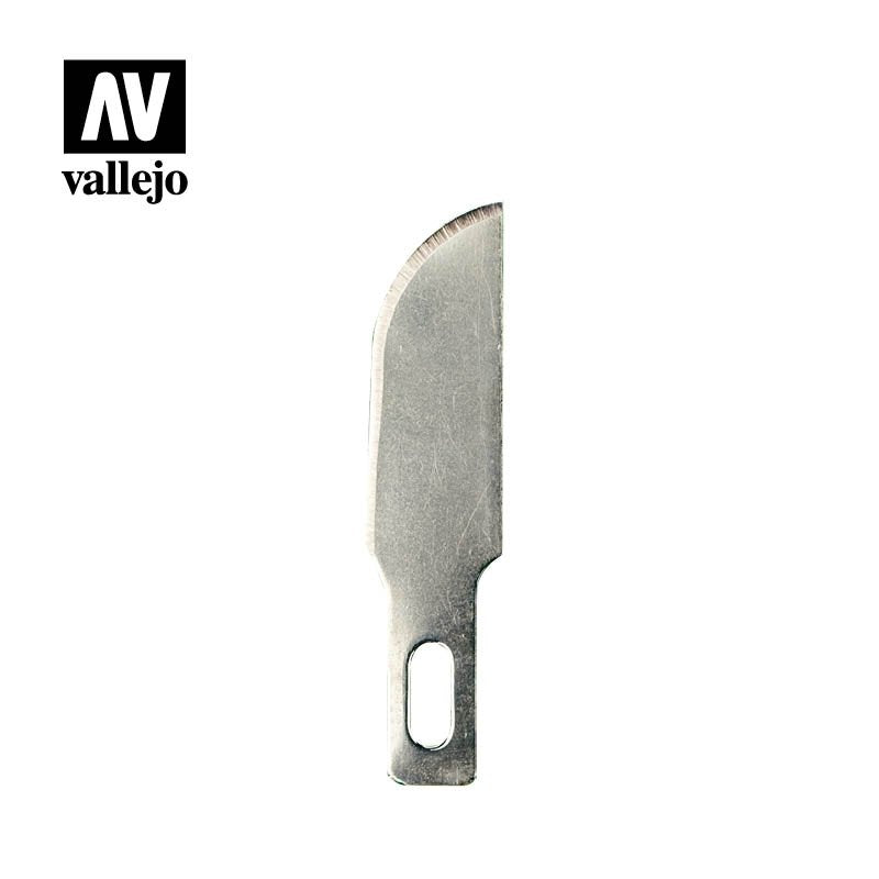 Vallejo T06002 Jeu de 5 lames – Lames courbes n° 10