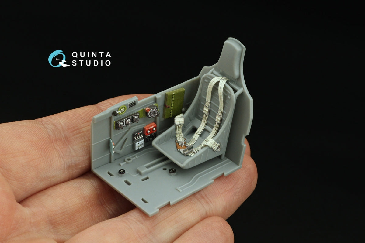 Quinta Studio QD32162 P-40N Warhawk 3D-Printed &amp;amp; colored Interior on decal paper (Trumpeter) 1/32 – image 7