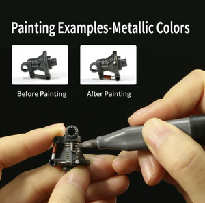 DSPIAE MKF-07 Water-Based Soft Head Marker Fluorescent Pink – zdjęcie 3