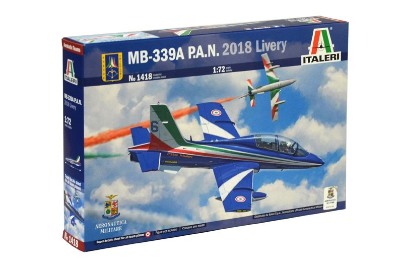 Italeri 1418 MB-339A PAN 2018 Livrée (1/72)