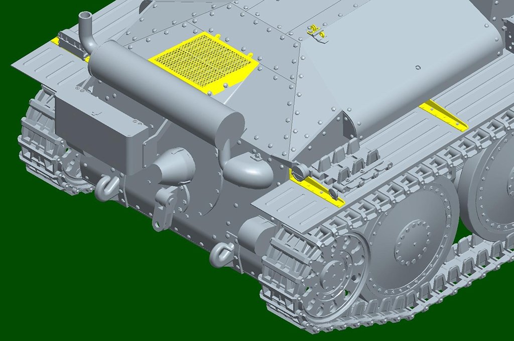 Hobby Boss 82603 38(t) tank E/F type 1/16 – immagine 10