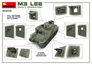 Miniart 35206 M3 Lee early prod. w/interior 1/35 – immagine 13