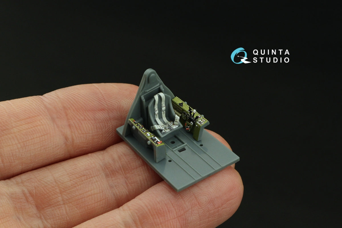 Quinta Studio QD72147 F6F-3 Hellcat 3D-Printed coloured Interior on decal paper (Eduard) 1/72 – immagine 7