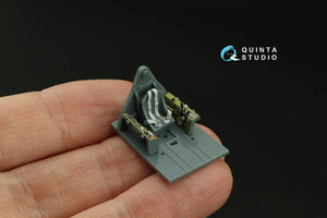 Quinta Studio QD72147 F6F-3 Hellcat 3D-Printed coloured Interior on decal paper (Eduard) 1/72 – immagine 7
