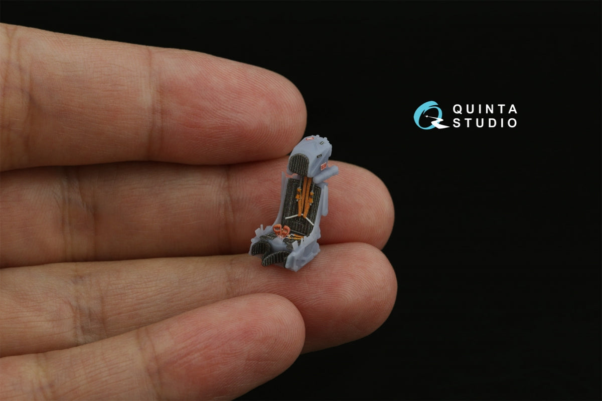 Quinta Studio QD+72168 Su-17M3 3D-Printed coloured Interior on decal paper (Modelsvit) (with 3D-printed resin part) 1/72 – Bild 11
