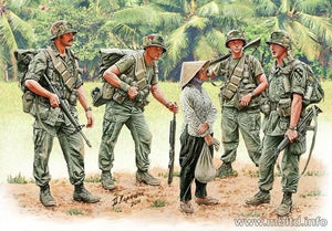 Master Box 3599 US Marines &amp;quot;Patrolling&amp;quot; (Vietnam War series) 1/35 – Bild 2