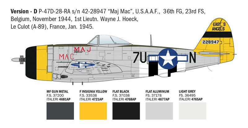 Italeri 2835 P-47D Thunderbolt 1/48 – immagine 9
