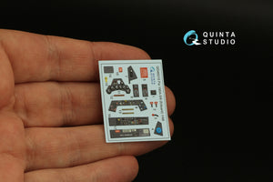 Quinta Studio QD48315 Fw 190A-5/6 3D-Printed &amp;amp; coloured Interior on decal paper (Eduard) 1/48 – Bild 4