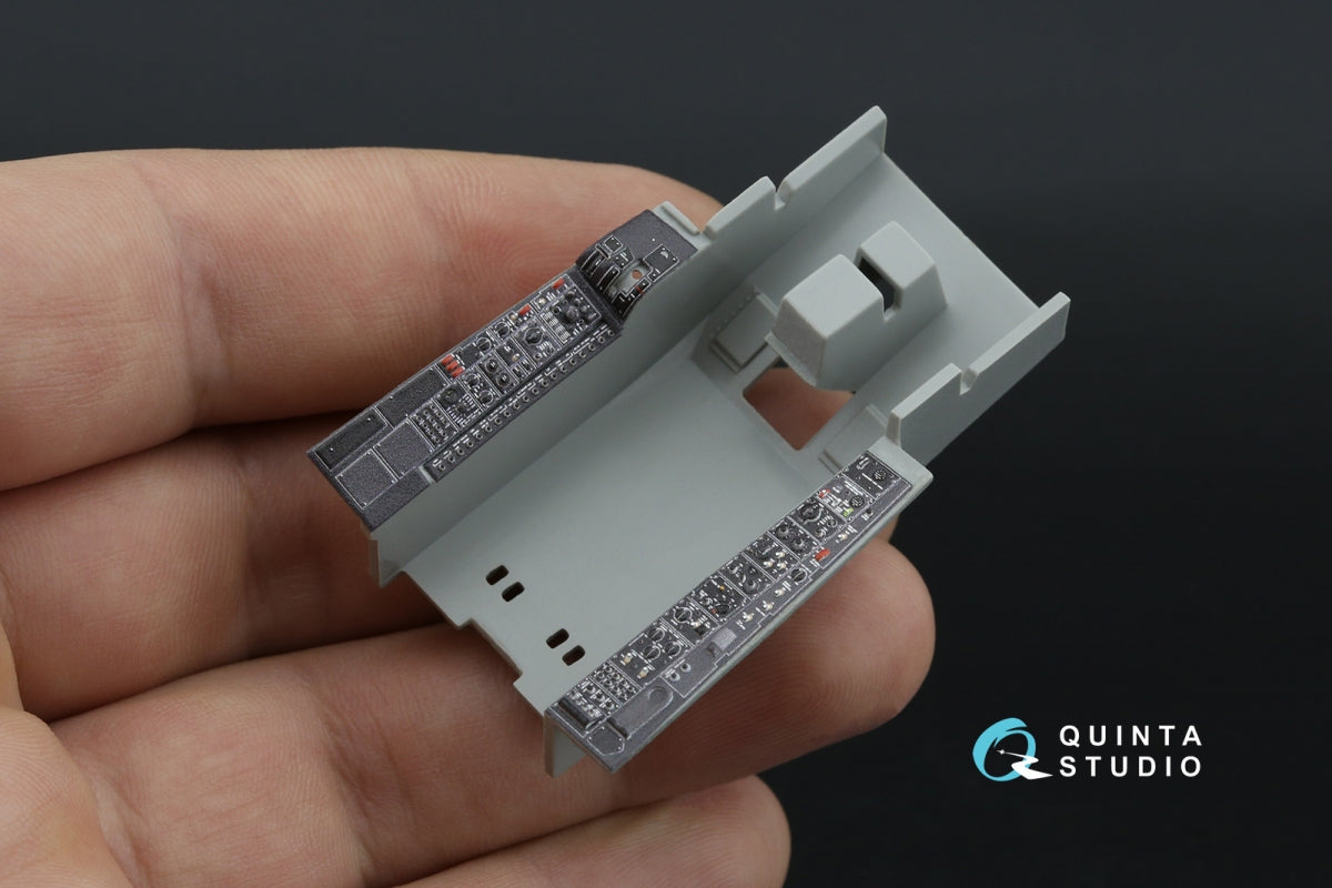 Intérieur imprimé en 3D et coloré sur papier décalcomanie Quinta Studio QD32247 F-104C (Italeri) 1/32 – image 11
