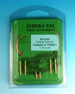 Eureka XXL ER-3502 Towing cable for Panzer VI Tiger I 1/35