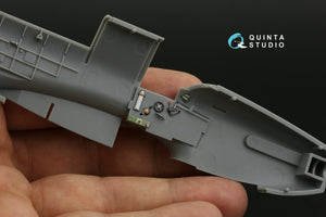 Quinta Studio QDS-48534 Fairey Fulmar Mk.II 3D-Printed &amp;amp; coloured Interior on decal paper (Trumpeter) (small version) 1/48 – immagine 9