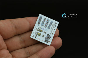 Quinta Studio QDS-72168 Su-17M3 3D-Printed coloured Interior on decal paper (Modelsvit) (small version) 1/72 – Bild 4