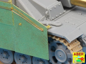Aber 72A11 Osłony boczne do Sturmgeschutz III (wczesne) / Side skirts for Sturmgeschutz III (Early model) 1/72 – Bild 6