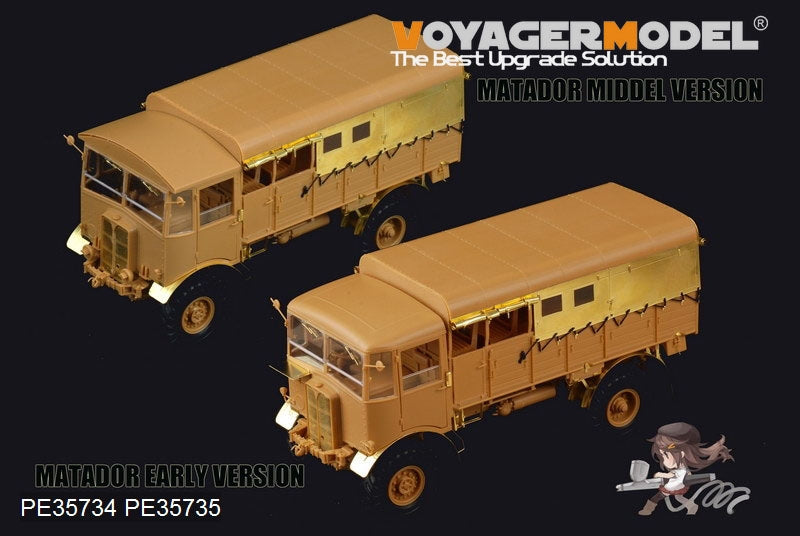 Voyager Model PE35735 WWII British AEC Matador truck mid version For AFV CLUB AF35239 1/35 – Bild 11